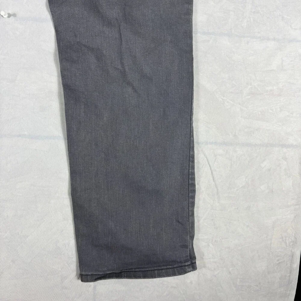 Levi's 511 Straight-Leg Jeans Mens Gray Denim Charcoal Wash Outdoor Size W42 L30